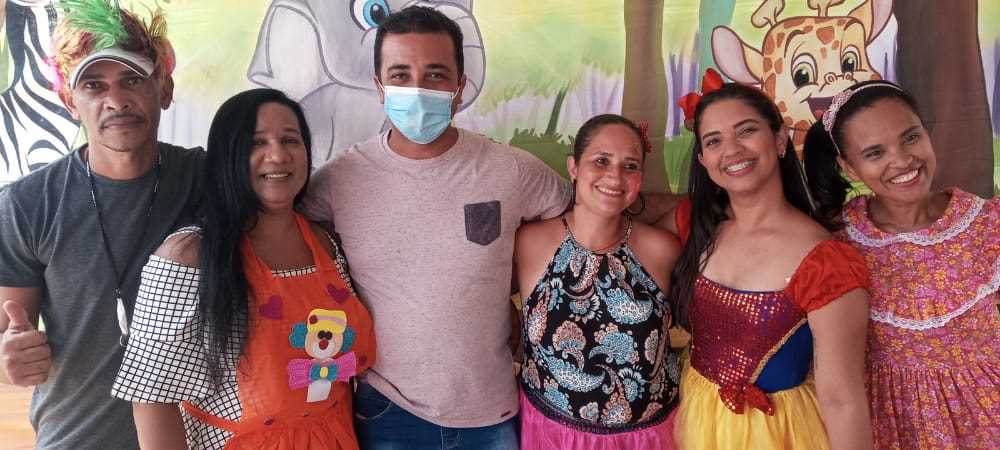 Camacã: PSF Dr. Jaquisson de Deus I leva diversão paras crianças do Bairro Novo de São João do Panelinha